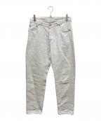 中川政七商店ナカガワマサシチショウテン）の古着「リネンデニムパンツ」｜グレー