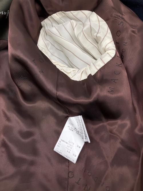 MACKINTOSH LONDON（マッキントッシュ ロンドン）MACKINTOSH LONDON (マッキントッシュ ロンドン) カシミヤ混ウールコート ネイビー サイズ:36の古着・服飾アイテム