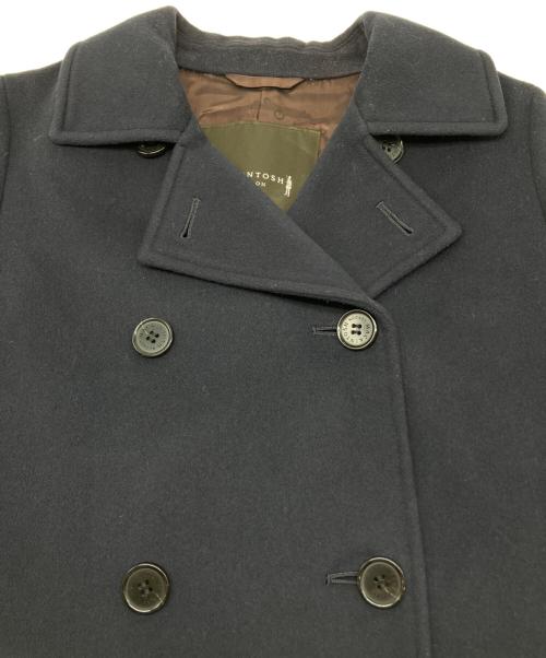 MACKINTOSH LONDON（マッキントッシュ ロンドン）MACKINTOSH LONDON (マッキントッシュ ロンドン) カシミヤ混ウールコート ネイビー サイズ:36の古着・服飾アイテム