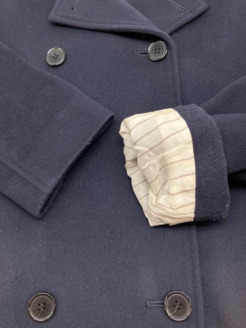 MACKINTOSH LONDON（マッキントッシュ ロンドン）MACKINTOSH LONDON (マッキントッシュ ロンドン) カシミヤ混ウールコート ネイビー サイズ:36の古着・服飾アイテム