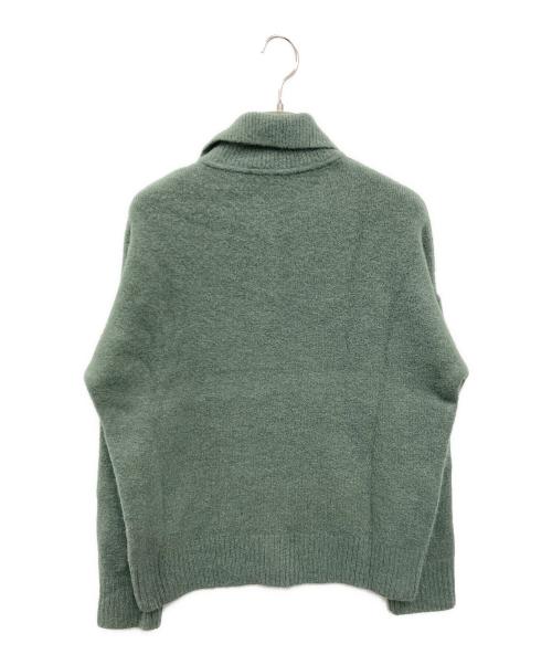 AMI Alexandre Mattiussi（アミアレクサンドルマテュッシ）AMI Alexandre Mattiussi (アミアレクサンドルマテュッシ) ハートロゴポロニット グリーン サイズ:Sの古着・服飾アイテム