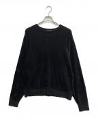 GOOD GRIEF!グッドグリーフ）の古着「Mole Yarn Knit Tops」｜ブラック