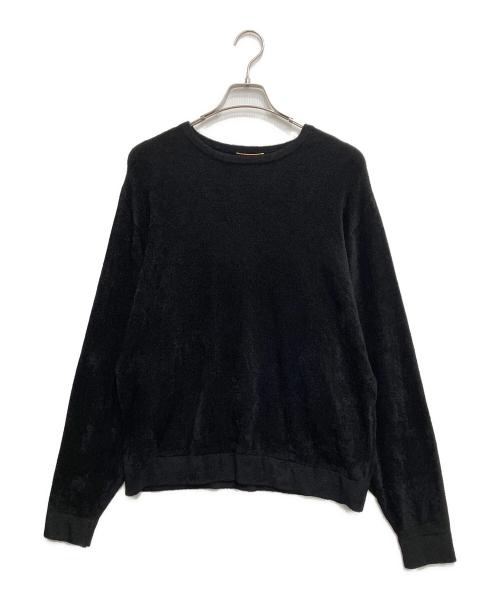 GOOD GRIEF!（グッドグリーフ）GOOD GRIEF! (グッドグリーフ) Mole Yarn Knit Tops ブラック サイズ:FREEの古着・服飾アイテム