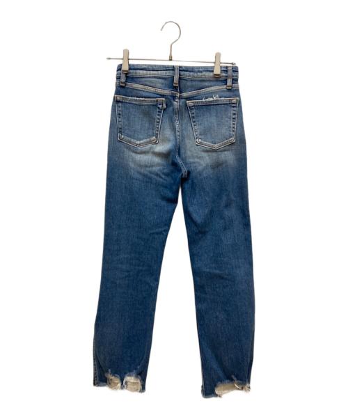 3×1（スリーバイワン）3×1 (スリーバイワン) EMPIRE CROP FLARE DENIM インディゴ サイズ:25の古着・服飾アイテム