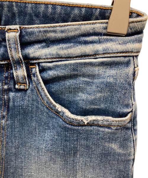 3×1（スリーバイワン）3×1 (スリーバイワン) EMPIRE CROP FLARE DENIM インディゴ サイズ:25の古着・服飾アイテム