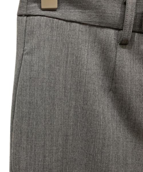 L'Appartement Lisiere（アパルトモン リジエール）L'Appartement Lisiere (アパルトモン リジエール) Wool Gabardine Flare Pants グレー サイズ:36の古着・服飾アイテム