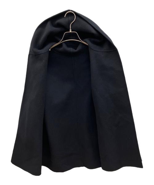 GALERIE VIE（ギャルリーヴィー）GALERIE VIE (ギャルリーヴィー) ダブルフェイスフーデッドコート ネイビー サイズ:36の古着・服飾アイテム