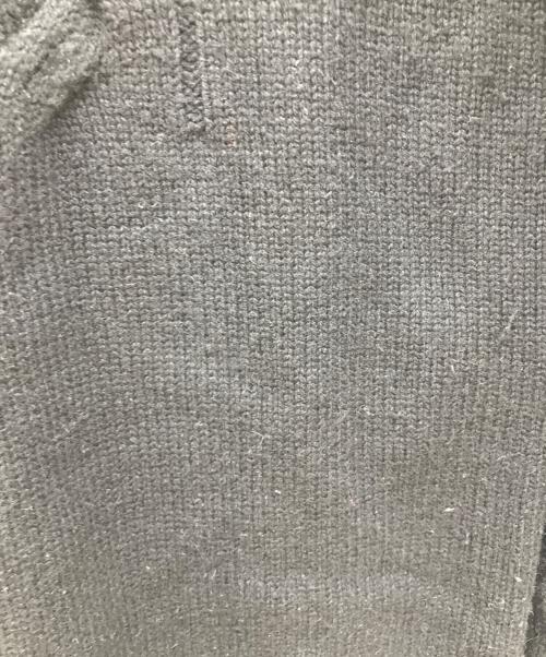 'S Max Mara（エスマックスマーラ）'S Max Mara (エスマックスマーラ) カシミヤ混ケーブルニット ブラック サイズ:Sの古着・服飾アイテム