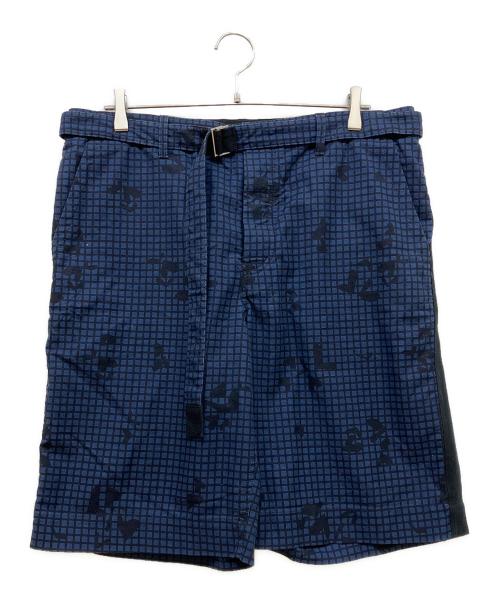 sacai（サカイ）sacai (サカイ) ハーフパンツ ブルー サイズ:2の古着・服飾アイテム