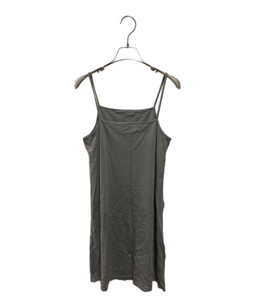 LE CIEL BLEU（ルシェルブルー）LE CIEL BLEU (ルシェルブルー) Flower Embroidery Dress グリーン サイズ:36の古着・服飾アイテム