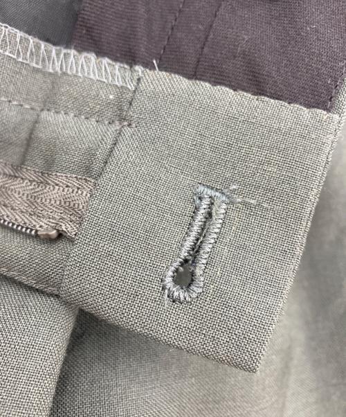 MARKA（マーカ）MARKA (マーカ) 2TUCK COCOON FIT WOOL MOHAIR TROPICAL グリーン サイズ:3の古着・服飾アイテム
