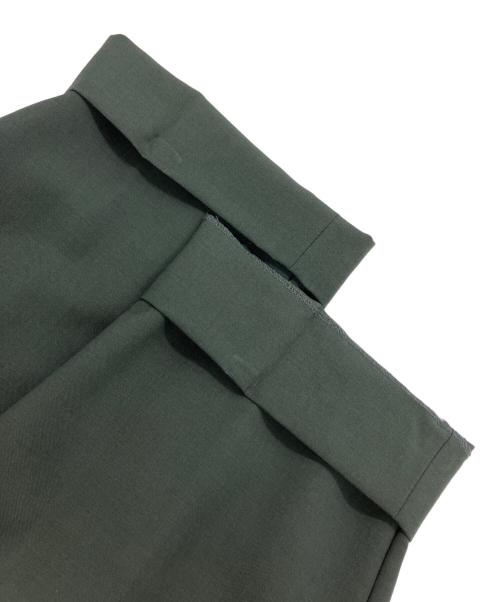 MARKA（マーカ）MARKA (マーカ) 2TUCK COCOON FIT WOOL MOHAIR TROPICAL グリーン サイズ:3の古着・服飾アイテム