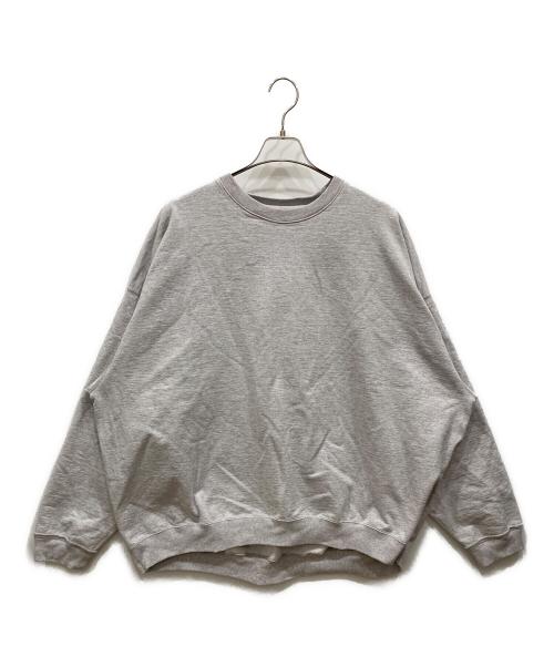 MARKAWARE（マーカウェア）MARKAWARE (マーカウェア) HUGE SWEAT ORGANIC COTTON HEAVY FLEECE グレー サイズ:SIZE 2の古着・服飾アイテム