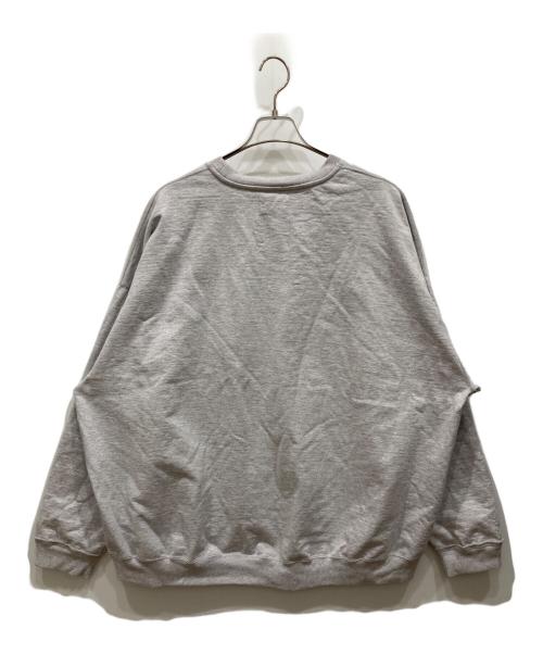 MARKAWARE（マーカウェア）MARKAWARE (マーカウェア) HUGE SWEAT ORGANIC COTTON HEAVY FLEECE グレー サイズ:SIZE 2の古着・服飾アイテム