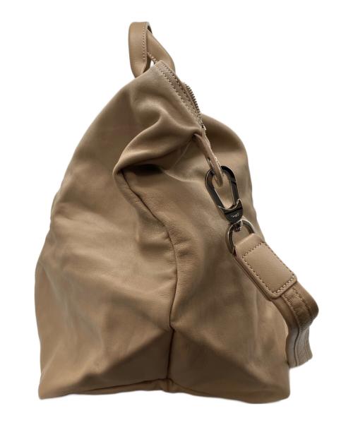 LONGCHAMP（ロンシャン）LONGCHAMP (ロンシャン) トラベルバッグ ベージュの古着・服飾アイテム