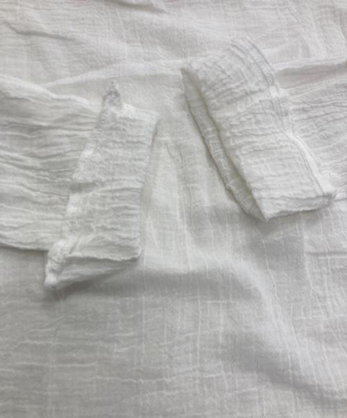 Plage（プラージュ）Plage (プラージュ) ateliers francais de confection (ル アトリエフランセ デ コンフェクション) 別注コットンブラウス　23051923001610 ホワイト サイズ:Freeの古着・服飾アイテム