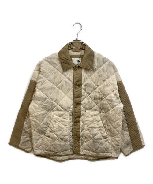 H&M（エイチアンドエム）H&M (エイチアンドエム) H2 HERON PRESTON リバーシブルライナージャケット ベージュ サイズ:SIZE XSの古着・服飾アイテム