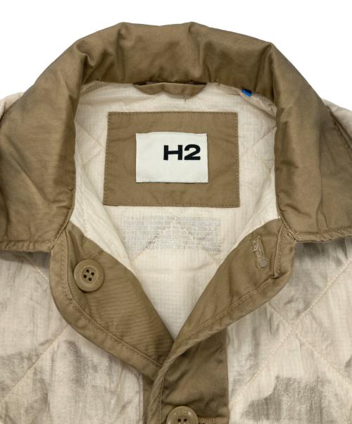H&M（エイチアンドエム）H&M (エイチアンドエム) H2 HERON PRESTON リバーシブルライナージャケット ベージュ サイズ:SIZE XSの古着・服飾アイテム