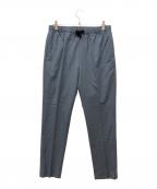 SOPHNET.×GRAMICCIソフネット×グラミチ）の古着「LOLO PIANA WOOL EASY SLACKS」｜ブルーグレー
