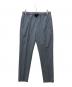 SOPHNET.（ソフネット）の古着「LOLO PIANA WOOL EASY SLACKS」｜ブルーグレー