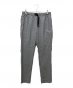 SOPHNET.×GRAMICCIソフネット×グラミチ）の古着「LOLO PIANA WOOL EASY SLACKS」｜ライトグレー