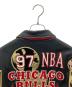 中古・古着 NBA (エヌビーエー) JEFF HAMILTON (ジェフハミルトン) 5 Time Champions Leather Jacket ブラック×レッド サイズ:M：80000円