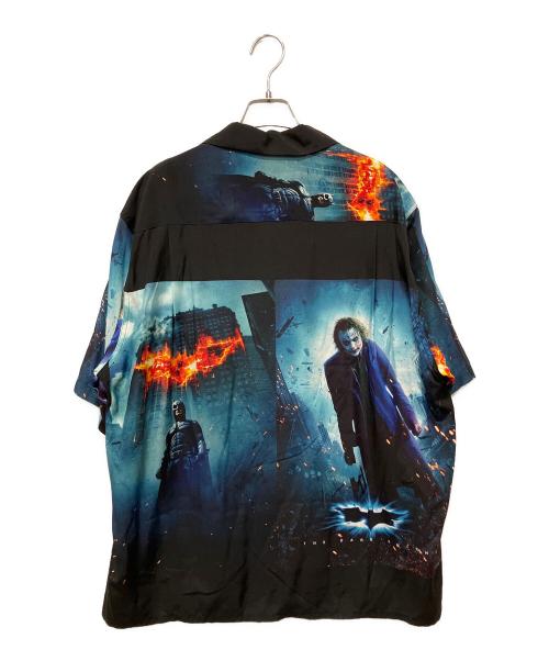 WACKO MARIA（ワコマリア）WACKO MARIA (ワコマリア) HAWAIIAN SHIRT -TYPE-2- ブルー×ブラック サイズ:Lの古着・服飾アイテム