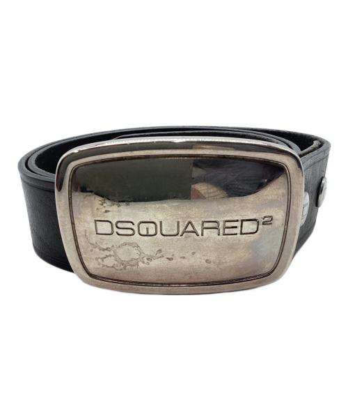 DSQUARED2（ディースクエアード）DSQUARED2 (ディースクエアード) ベルト ブラックの古着・服飾アイテム