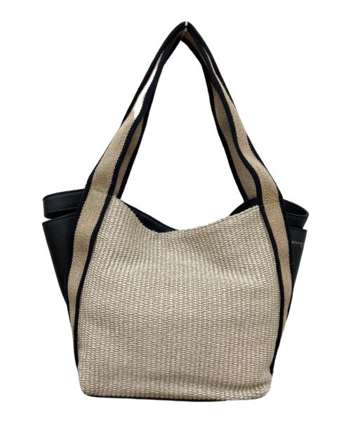 GIANNI CHIARINI（ジャンニ キアリーニ）GIANNI CHIARINI (ジャンニ キアリーニ) アジアハンドバッグ ベージュの古着・服飾アイテム