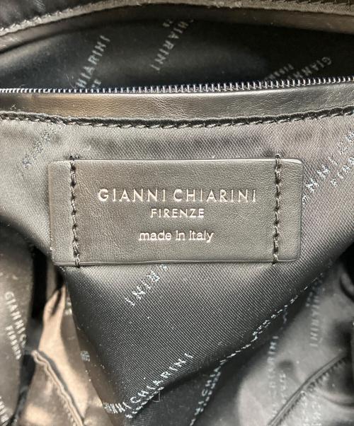 GIANNI CHIARINI（ジャンニ キアリーニ）GIANNI CHIARINI (ジャンニ キアリーニ) アジアハンドバッグ ベージュの古着・服飾アイテム