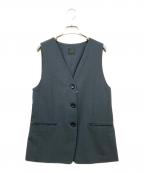 Spick and Spanスピック＆スパン）の古着「ウーステッドジレ」｜グレー