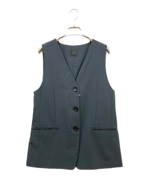 Spick and Span（スピック＆スパン）Spick and Span (スピック＆スパン) ウーステッドジレ グレー サイズ:36 未使用品の古着・服飾アイテム