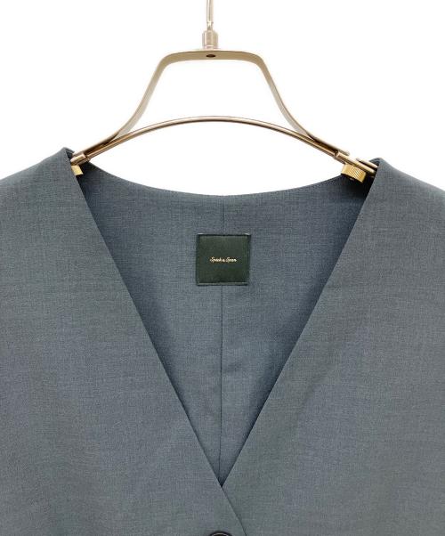 Spick and Span（スピック＆スパン）Spick and Span (スピック＆スパン) ウーステッドジレ グレー サイズ:36 未使用品の古着・服飾アイテム