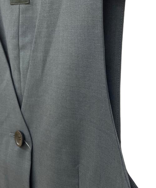 Spick and Span（スピック＆スパン）Spick and Span (スピック＆スパン) ウーステッドジレ グレー サイズ:36 未使用品の古着・服飾アイテム