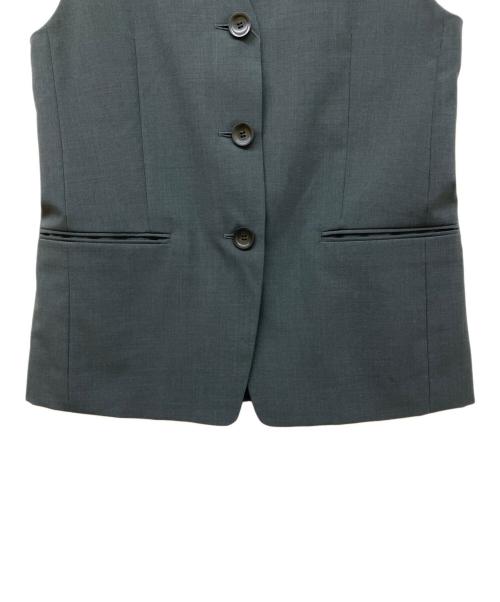 Spick and Span（スピック＆スパン）Spick and Span (スピック＆スパン) ウーステッドジレ グレー サイズ:36 未使用品の古着・服飾アイテム