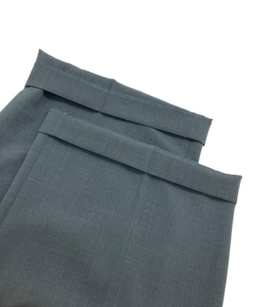 Spick and Span（スピック＆スパン）Spick and Span (スピック＆スパン) ウーステッドワイドパンツ グレー サイズ:36 未使用品の古着・服飾アイテム