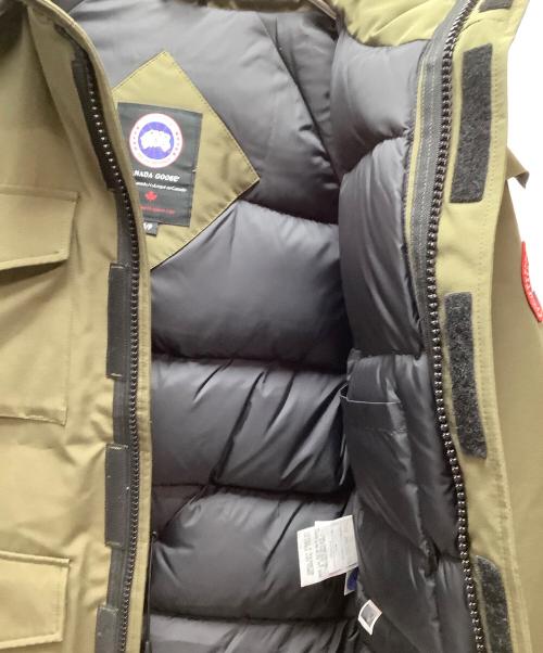 CANADA GOOSE（カナダグース）CANADA GOOSE (カナダグース) KAMLOOPS オリーブ サイズ:Sの古着・服飾アイテム