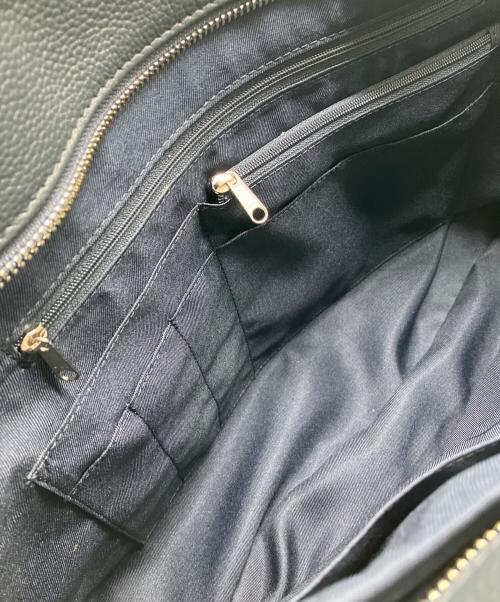 SHIPS（シップス）SHIPS (シップス) スマート レザー トートバッグ ネイビーの古着・服飾アイテム
