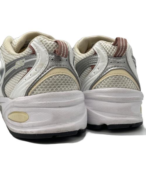NEW BALANCE（ニューバランス）NEW BALANCE (ニューバランス) NEW BALANCE　スニーカー シルバー×ブラウン サイズ:24cmの古着・服飾アイテム