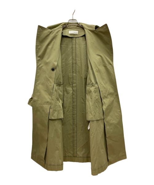 CYCLAS（シクラス）CYCLAS (シクラス) コットンギャバジントレンチコート グリーン サイズ:36の古着・服飾アイテム