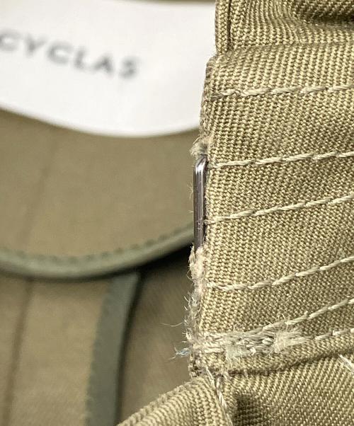 CYCLAS（シクラス）CYCLAS (シクラス) コットンギャバジントレンチコート グリーン サイズ:36の古着・服飾アイテム