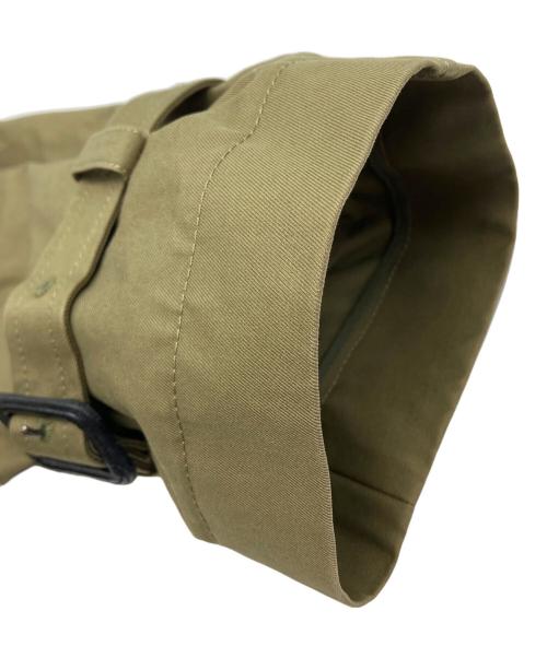 CYCLAS（シクラス）CYCLAS (シクラス) コットンギャバジントレンチコート グリーン サイズ:36の古着・服飾アイテム