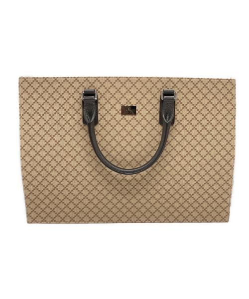 GUCCI（グッチ）GUCCI (グッチ) ビジネスバッグ ベージュの古着・服飾アイテム