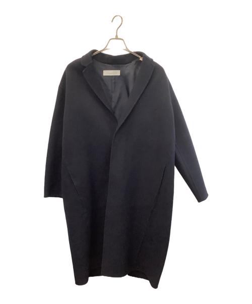 GALERIE VIE（ギャルリーヴィー）GALERIE VIE (ギャルリーヴィー) ライトメルトンチェスターコート ネイビー サイズ:36の古着・服飾アイテム