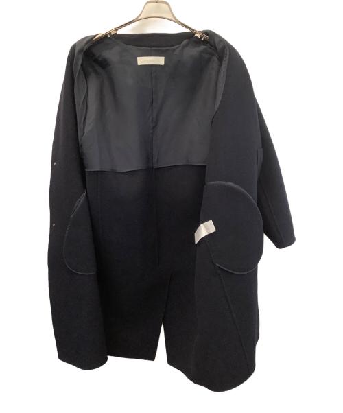 GALERIE VIE（ギャルリーヴィー）GALERIE VIE (ギャルリーヴィー) ライトメルトンチェスターコート ネイビー サイズ:36の古着・服飾アイテム