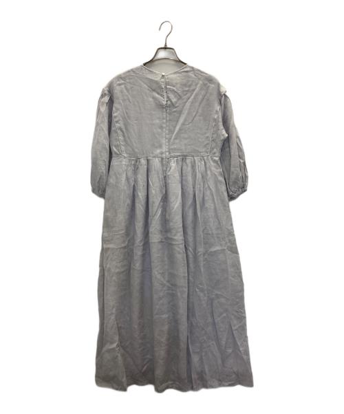 IENA（イエナ）IENA (イエナ) ラミー ボリュームスリーブワンピース グレー サイズ:36 未使用品の古着・服飾アイテム