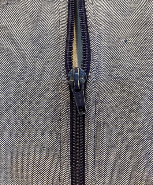 adidas（アディダス）adidas (アディダス) 襟付きトラックジャケット ネイビー サイズ:56の古着・服飾アイテム