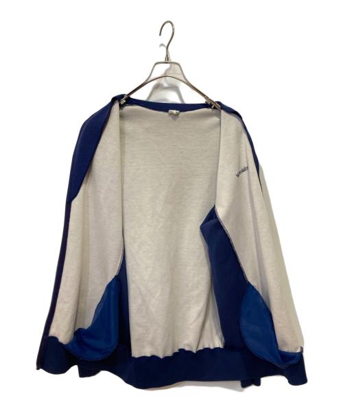 adidas（アディダス）adidas (アディダス) 襟付きトラックジャケット ネイビー サイズ:56の古着・服飾アイテム