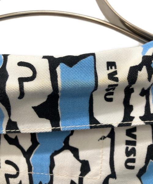 EVISU（エヴィス）EVISU (エヴィス) 総柄デニムジャケット ブルー サイズ:38の古着・服飾アイテム