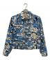 EVISU（エヴィス）の古着「総柄デニムジャケット」｜ブルー